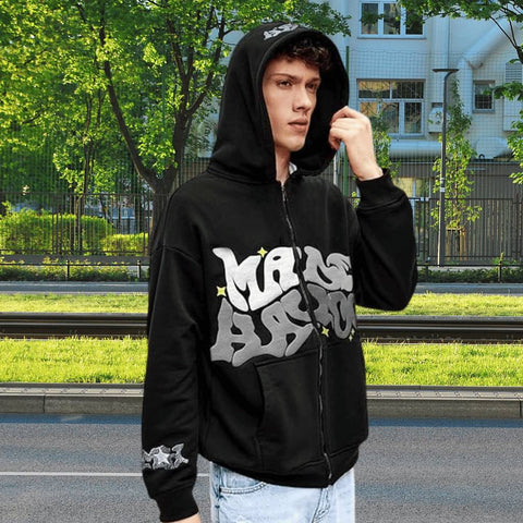 Sweat à Capuche Graffiti – Hoodie Streetwear Unisexe avec Imprimé Moderne