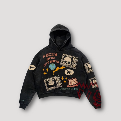 Hoodies Streetwear Uniques – Imprimés Artistiques et Messages Inspirants