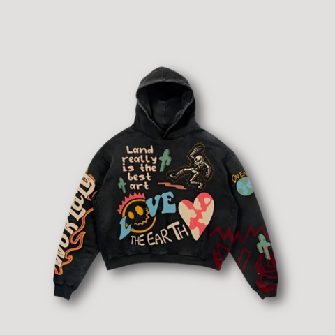 Hoodies Streetwear Uniques – Imprimés Artistiques et Messages Inspirants