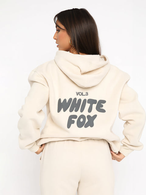 Ensemble Lounge de Luxe – Édition White Fox Élégante et Confortable