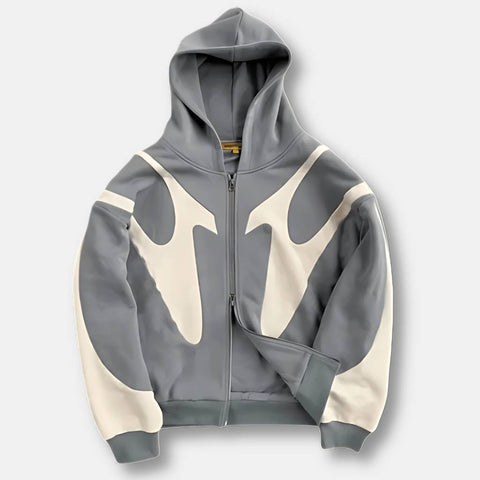 Sweat à Capuche Design Abstrait – Hoodie Unisexe Polyvalent, Stylé et Confortable