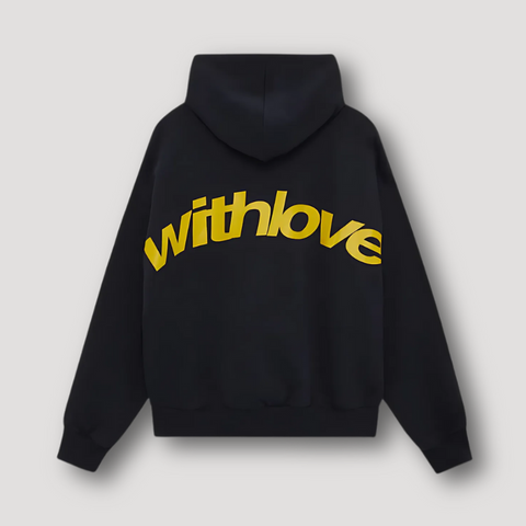 Sweat WithLove – Hoodie Unisexe Confortable et Plein de Charme